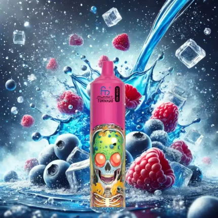 Exklusiv Randm Fumot Tornado 30000 Züge Einweg E-Zigarette Blau Razz Eis Geschmack 600 mAh Wiederaufladbar 0% 2% 3% 5% Niedriger Nikotingehalt 20 ml E-Liquid Mesh Coil 1.0 Ohm 2025 Hot Vape für Dampfer Hersteller Einzelhandel (2)