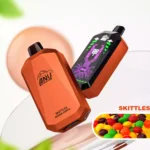ANU Star 30000 Züge Einweg E-Zigarette Skittles Geschmack 650mAh Akku Wiederaufladbar 0 % 2 % 3 % 5 % Niedriger Nikotingehalt und 22 ml E-Liquid Top Seller für Dampfer Hersteller Retail 1