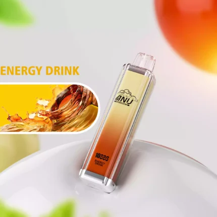 Bestseller ANU Crystal 10000 Züge Einweg E-Zigarette Energydrink Geschmack 650mAh Akku 18ml E-Liquid für Dampfer (1)