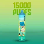 Bestseller RandM Tornado 15000 Züge Einweg E-Zigarette Kiwi Passionsfrucht Guave Geschmack 850 mAh Wiederaufladbarer Akku 0% 2% 3% 5% Niedriger Nikotingehalt 25 ml E-Liquid RGB-Design für Dampfer Hersteller Einzelhandel 3