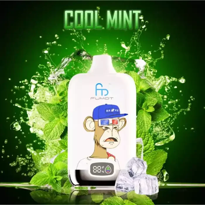 Bestseller Randm Digital Box 12000 Züge Einweg E-Zigarette Kühle Minze Geschmack 550mah Akku Wiederaufladbar 0% 2% 3% 5% Niedriger Nikotingehalt und 20 ml E-Liquid Mesh Coil 0.8
