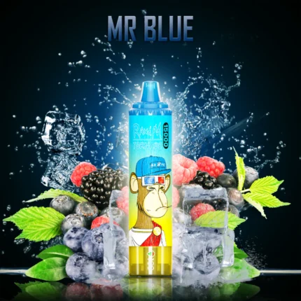 Heiß begehrt RandM Tornado 15000 Züge Einweg E-Zigarette Mr. Blau Geschmack für Dampfer 25 ml E-Liquid 850 mAh Akku jetzt bei uns (4)