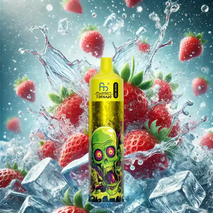 Kaufen Sie jetzt Randm Fumot Tornado 30000 Züge Einweg E-Zigarette Erdbeere Eis Geschmack 600 mAh Wiederaufladbar 0% 2% 3% 5% Niedriger Nikotingehalt 20 ml E-Liquid Mesh Coil 1.0 Ohm 2025 Hot Vape für Dampfer Hersteller Einzelhandel 1