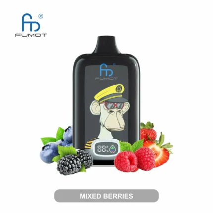 Neu Randm Digital Box 12000 Züge Einweg E-Zigarette Gemischte Beeren Geschmack mit 550mAh Akku und Mesh Coil 0.8 Ohm für E-Zigaretten Liebhaber Retail