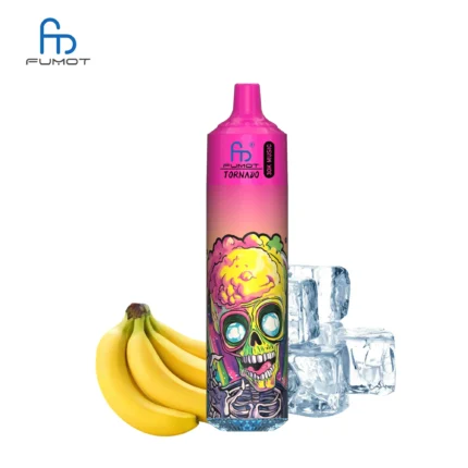 Randm Fumot Tornado 30000 Züge Einweg E-Zigarette Banane Eis Geschmack 600 mAh Wiederaufladbar 0% 2% 3% 5% Niedriger Nikotingehalt 20ml E-Liquid Mesh Coil 1.0 Ohm 2025 Hot Vape Schnell Versand Hersteller Einzelhandel