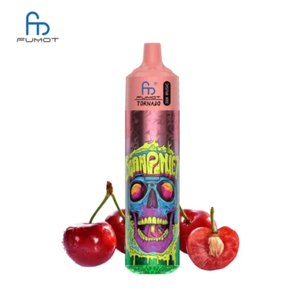 Randm Fumot Tornado 30000 Züge Einweg E-Zigarette Kirsche Eis Geschmack 600 mAh Wiederaufladbar 0% 2% 3% 5% Niedriger Nikotingehalt 20 ml E-Liquid Mesh Coil 1.0 Ohm 2025 Hot Vape für Dampfer Hersteller Einzelhandel
