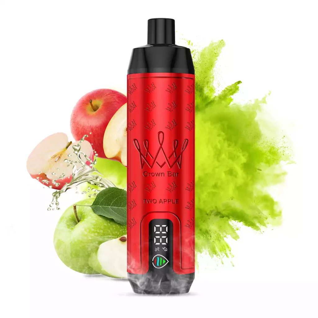 Bestseller AL FAKHAR 15000 Züge F18S Einweg E-Zigarette Doppelapfel Geschmack 22 ml E-Liquid 600 mAh Akku für Dampfer Liebhaber Schneller Versand (2)