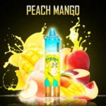 Heißer Verkauf RandM Tornado 15000 Züge Einweg E-Zigarette Pfirsich Mango Geschmack Mit 850 mAh Akku 25 ml E-Liquid Niedriger Nikotingehalt Mesh Coil RGB-Design 5-7 Tage Schneller (4)